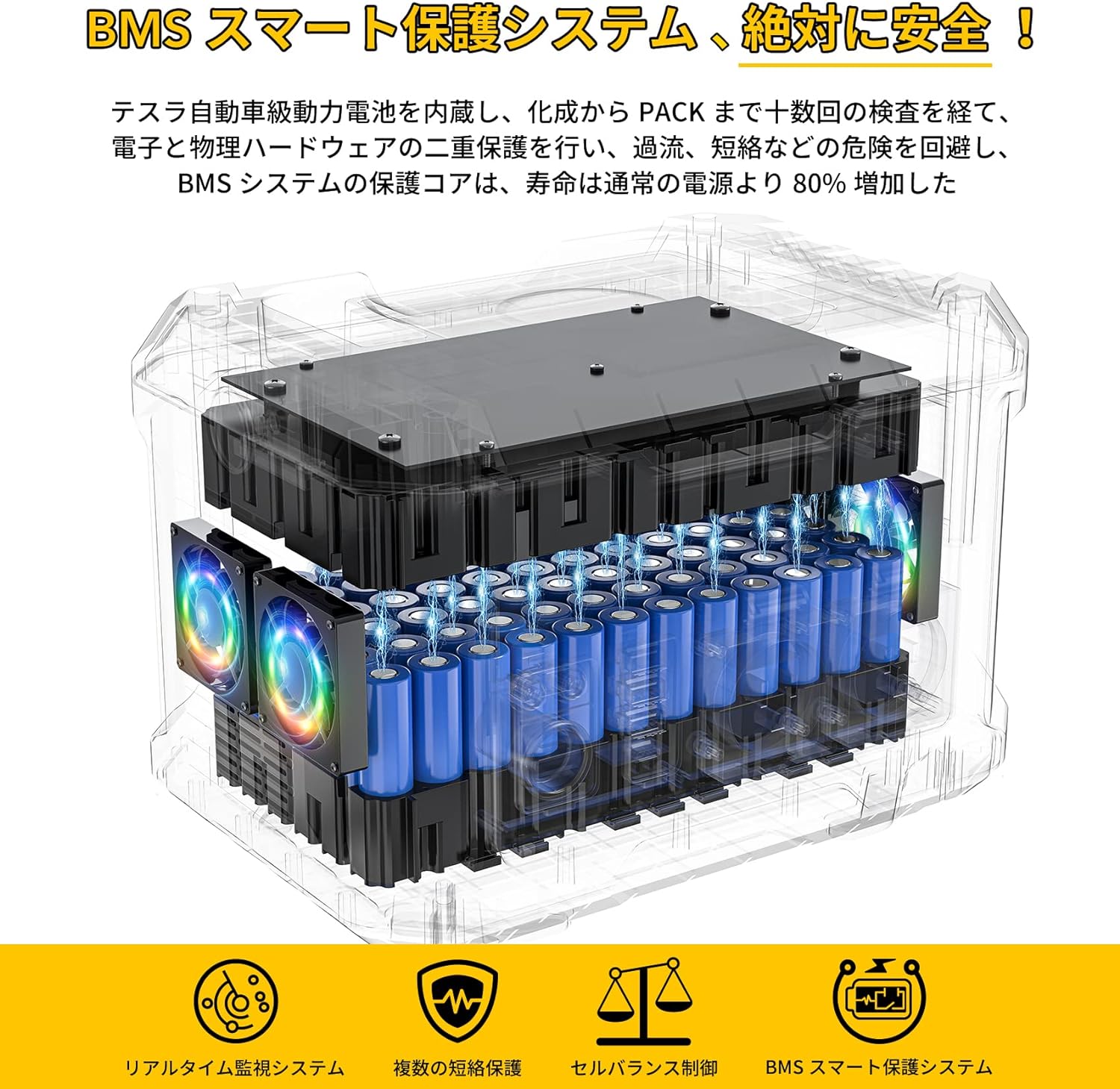 TogoPOWER_ADVANCE1000 ポータブル電源_商品説明画像_06